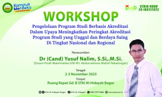 Read more about the article Workshop Pengelolaan Program Studi Berbasis Akreditasi