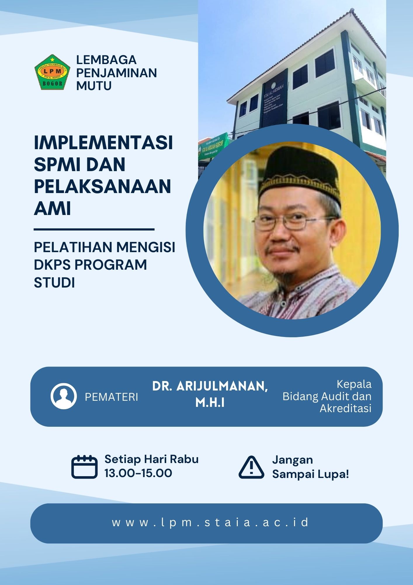 Read more about the article Implementasi SPMI dan Pelaksanaan AMI